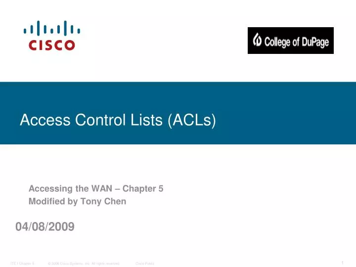 access control lists acls