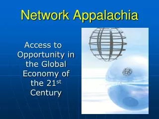 Network Appalachia