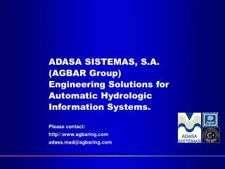 ADASA SISTEMAS, S.A. (AGBAR Group)