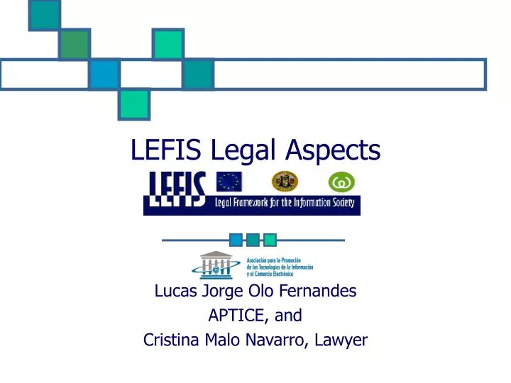 lefis legal aspects