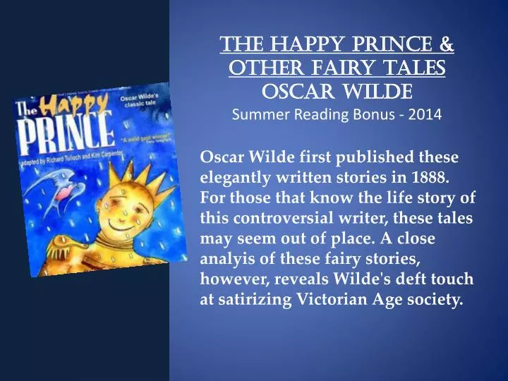 the happy prince other fairy tales oscar wilde summer reading bonus 2014