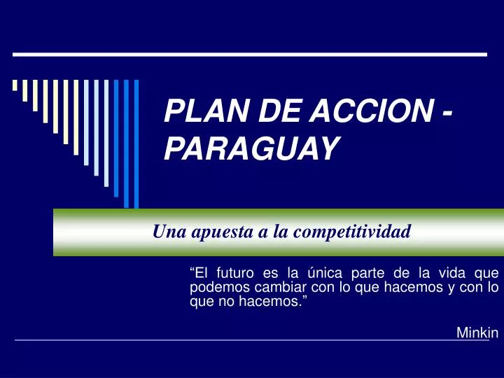 plan de accion paraguay