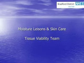 Moisture Leisons &amp; Skin Care