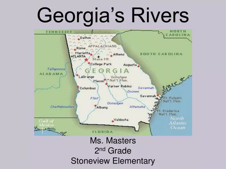 georgia s rivers