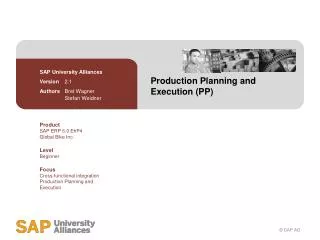 production planning and execution pp
