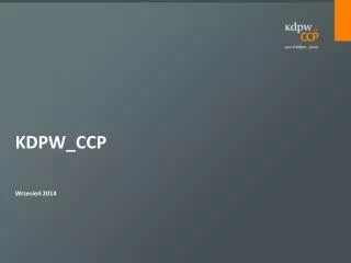 kdpw ccp