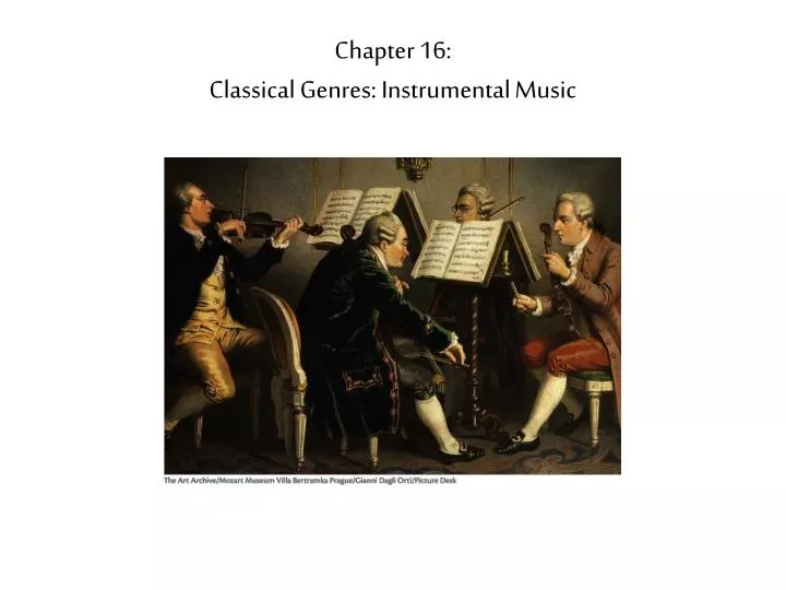 chapter 16 classical genres instrumental music