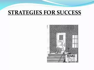 STRATEGIES for Success