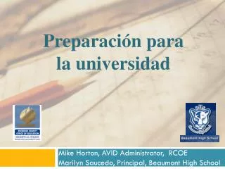 preparaci n para la universidad