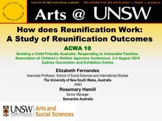How does Reunification Work: A Study of Reunification Outcomes