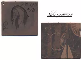 la gravure
