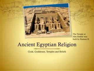 Ancient Egyptian Religion