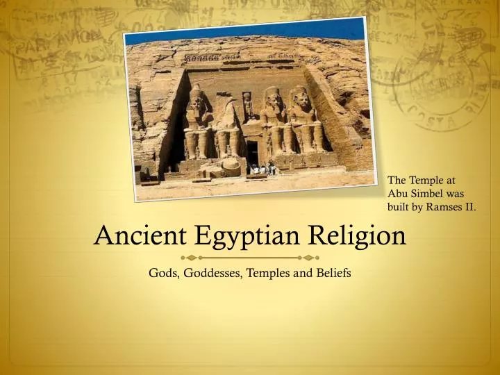 ancient egyptian religion