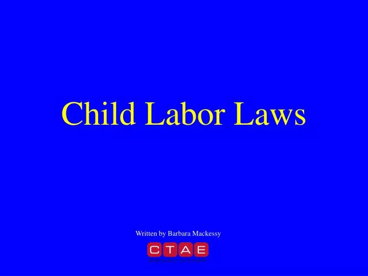 child labor laws
