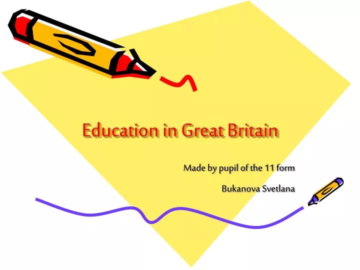 education in great britain