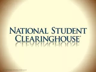 What is the Clearinghouse