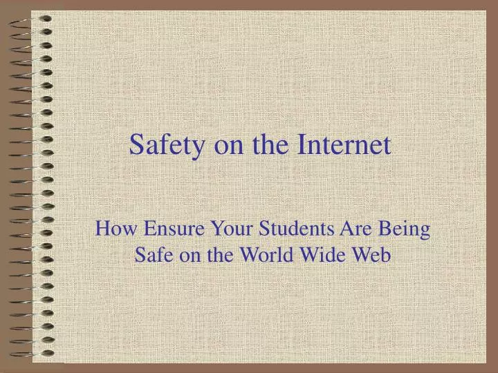 safety on the internet