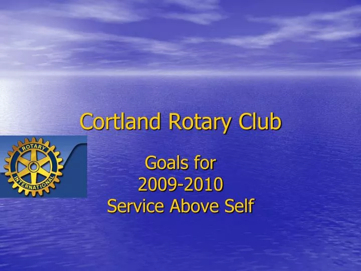 cortland rotary club