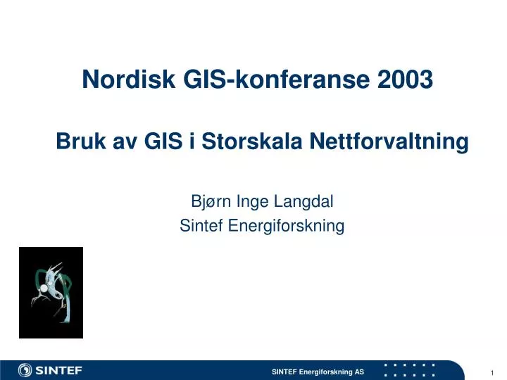 nordisk gis konferanse 2003