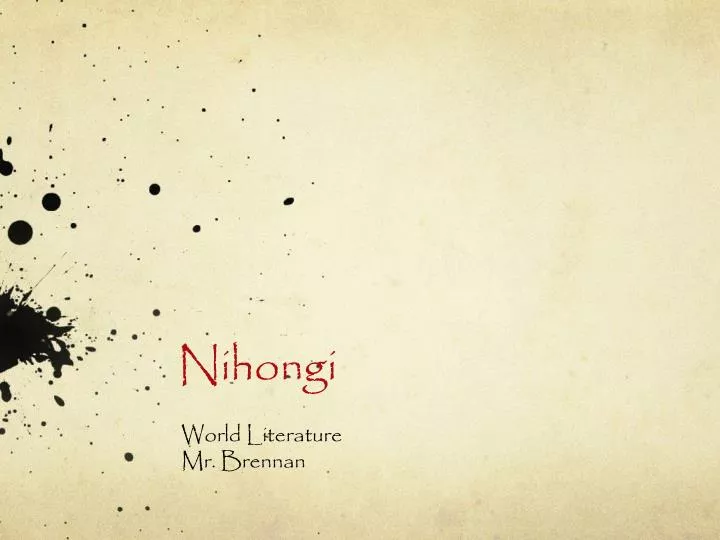 nihongi