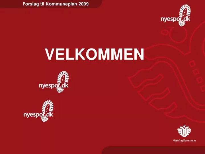 velkommen