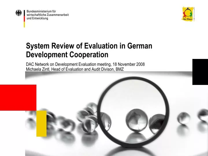 system review of evaluation in german development cooperation