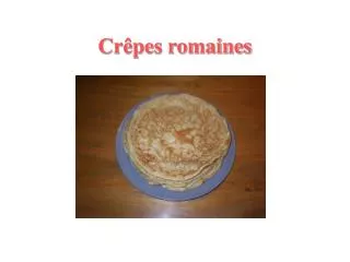 cr pes romaines
