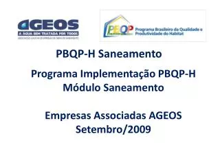 pbqp h saneamento