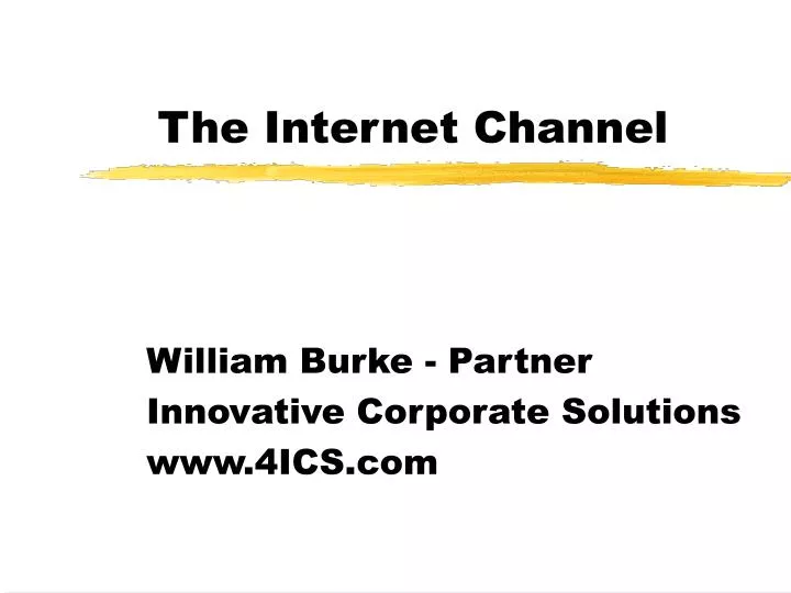the internet channel