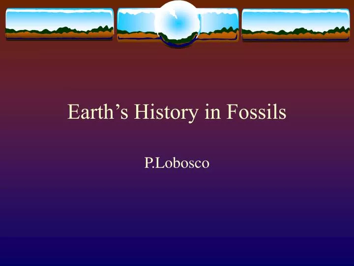 earth s history in fossils