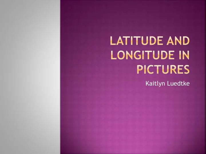 latitude and longitude in pictures