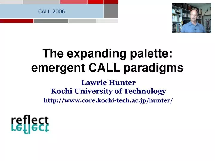 the expanding palette emergent call paradigms