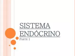 sistema end crino parte 1