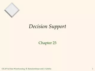 Decision Support