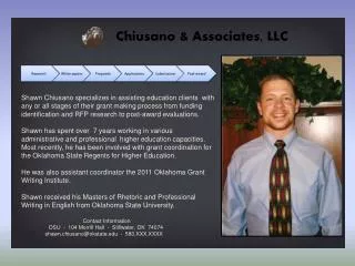 Chiusano &amp; Associates, LLC