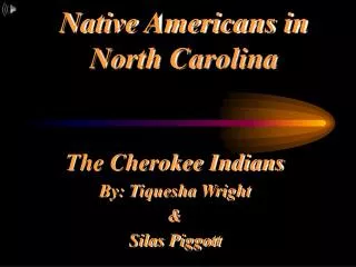 Native Americans in North Carolina
