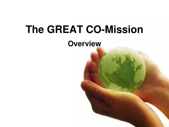 the great co mission