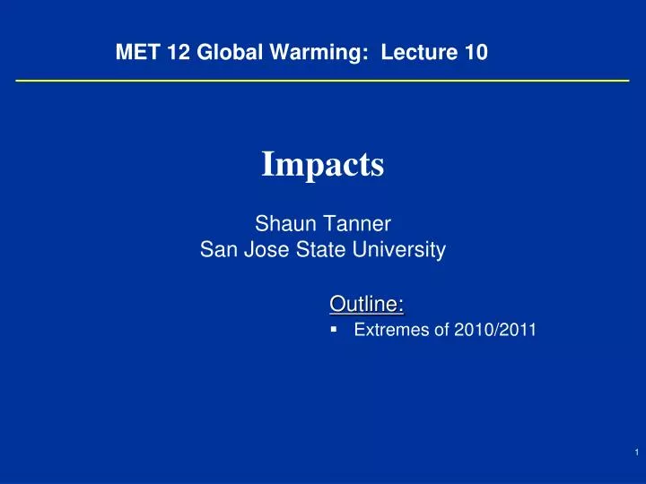 met 12 global warming lecture 10