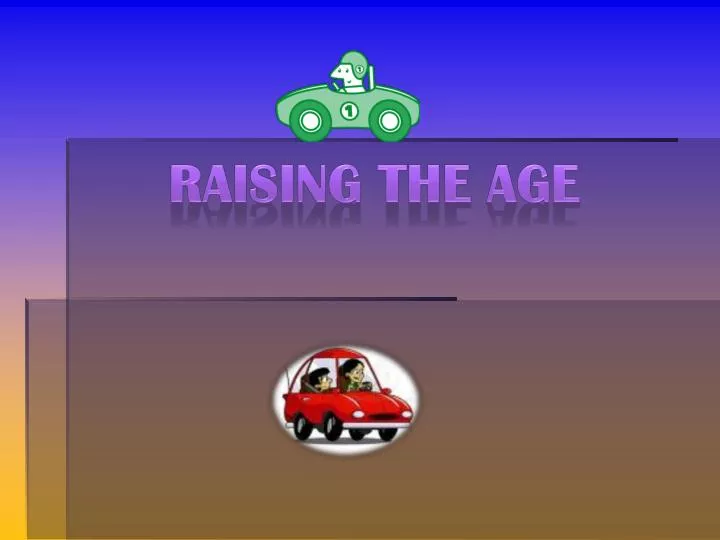 raising the age