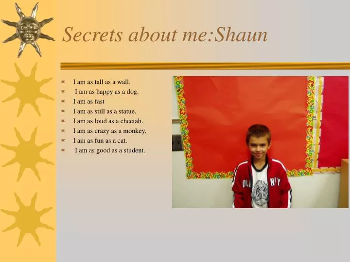 secrets about me shaun