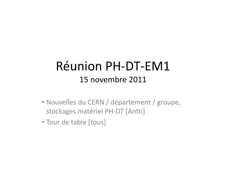 r union ph dt em1 15 novembre 2011