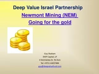 Deep Value Israel Partnership