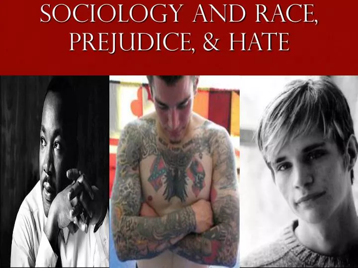 sociology and race prejudice hate