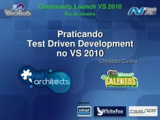 praticando test driven development no vs 2010