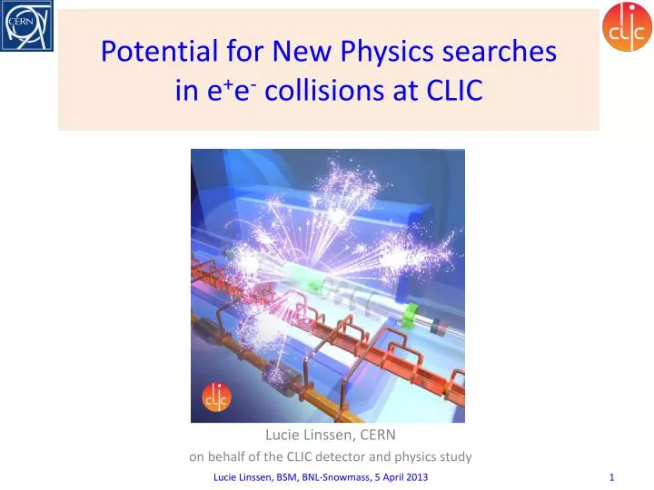 potential for new physics searches in e e collisions at clic