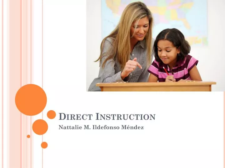 direct instruction