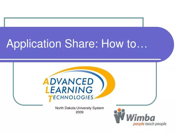 application share how to