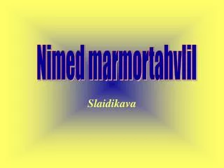 slaidikava
