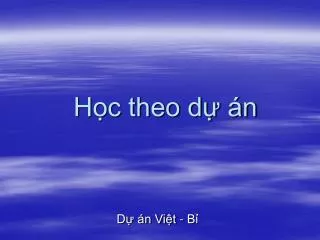 h c theo d n