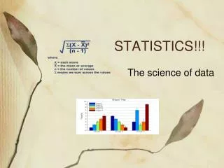 STATISTICS!!!